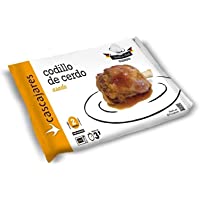 CASCAJARES - Codillo de Cerdo Asado- perfecto para dos personas- calentar en horno o microondas. Sin gluten.